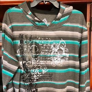 Swiss Cross Gray Hoodie